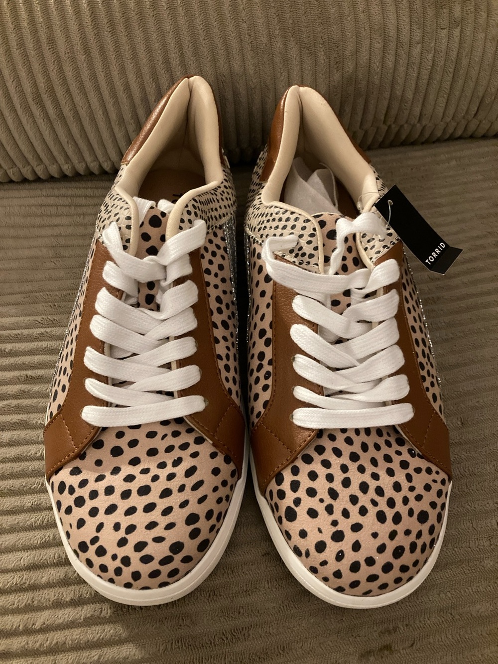 Torrid leopard print sneakers